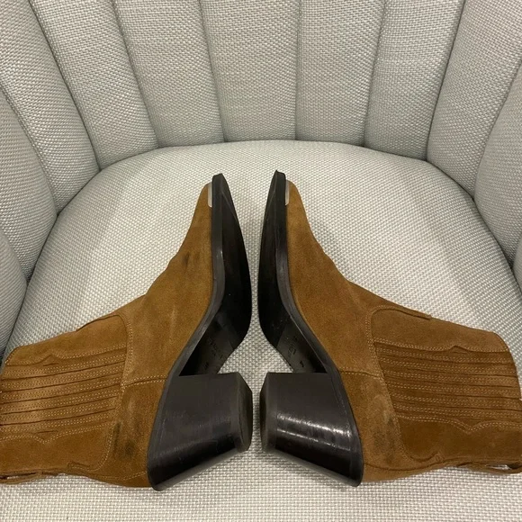 The Kooples Suede Western Boot - Picture 6 of 12